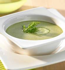 Gurkencremesuppe
