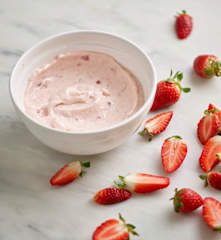 Recheio de mascarpone e morango
