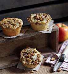 Apfel-Walnuss-Muffins