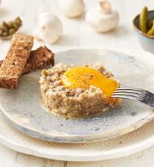 Tartar de champiñones