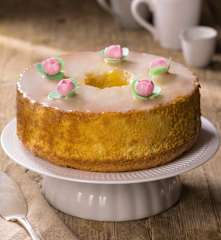 Chiffon cake al limone