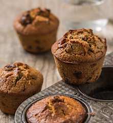 葡萄干杯子蛋糕