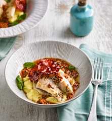 Rotbarsch mit Roter Mojo