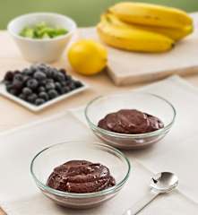 Yeşil Fasulye, Muz ve Yaban Mersini Lapası