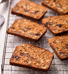 Barrette biscottate alla frutta