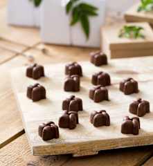 Chocolate hazelnut kisses
