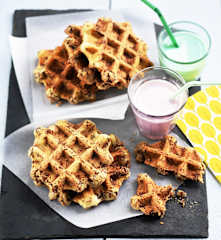 Gaufres-cookies aux noisettes