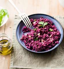 Salade de chou blanc et chou rouge