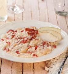 Risotto bresaola e pere (senza glutine)