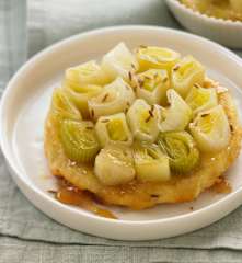 Tatin de poireau