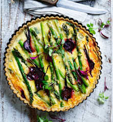 Vegetarian quiche