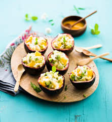 Salade de crabe aux fruits de la Passion