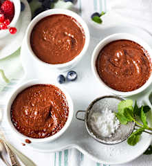 Schoko-Grießpudding