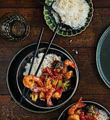 Crevetten Sweet and Sour