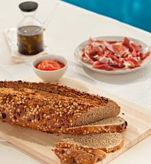 Pan integral con muesli