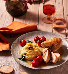 Hähnchenbrust mit Frischkäsefüllung