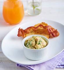 Mini Bacon and Egg Souffles