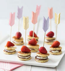 Pancake and Fruit Kebobs