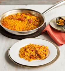 Fideuá con carne (Hestan Cue™)