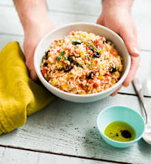 Riz aux poivrons et au chorizo