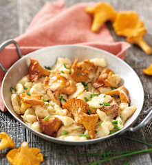 Spätzles aux girolles