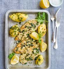 Barbue façon meunière