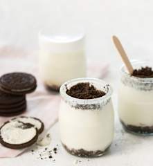 Yogur de galletas Oreo