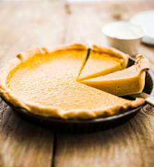 Tarte sucrée au potiron