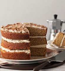 Pastel capuchino