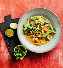 Grünes Gemüsecurry