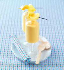 Mousse tropicale sans sucre ajouté