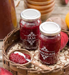 Konfitura z pieczonych buraków z pomarańczą