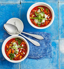 Chili con Carne mit Feta