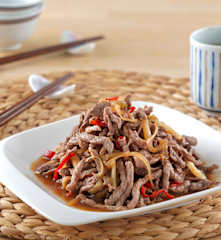 榨菜炒牛肉