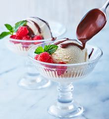 Almíbar de chocolate