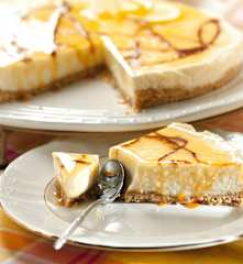 Tarta mousse de limón