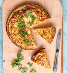 Tortilla de coleslaw