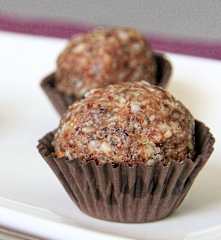 Brigadeiro de frutas secas