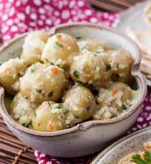 Batatinhas em vinagrete