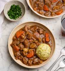 Beef, Ale and Dumpling Stew