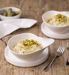 Patè di platessa con sabbiolina di pistacchi