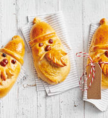 Pères Noël en pâte