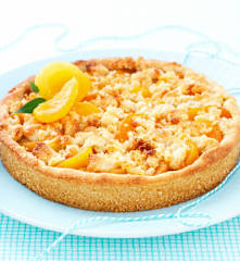 Tarte crumble aux abricots