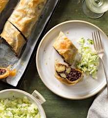 Blunzen-Erdäpfel-Strudel