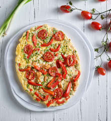 Hähnchen-Omelette