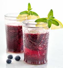 Mojito de arándanos