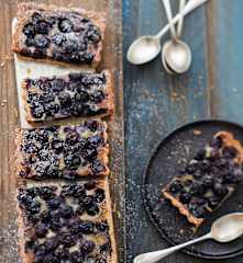 Tarte aux myrtilles