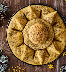 Pane al latte con semi di papavero