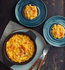 Risotto zucca e gamberi (Bimby Friend)
