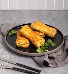 Krokiety z mięsem i pieczarkami